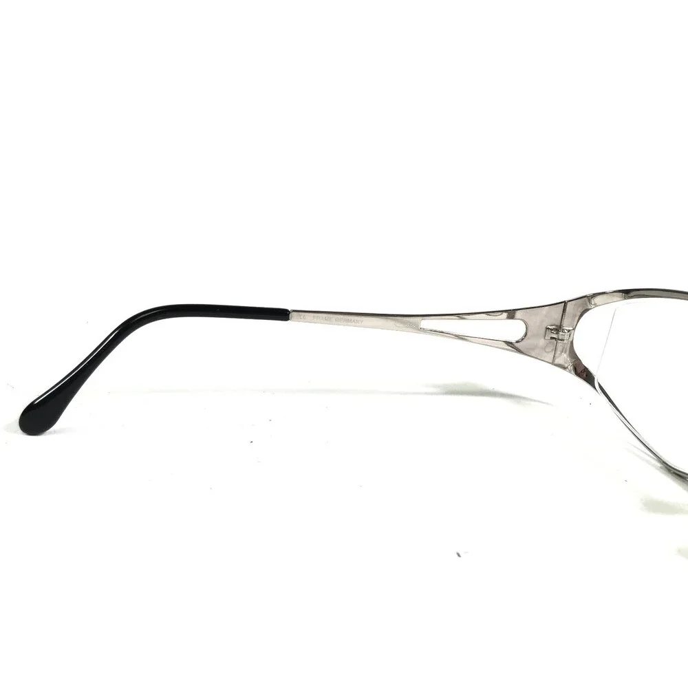 Cazal Eyeglasses Frames MOD.433 COL.152 Black Red Semi Rim Polygon 52-16-130